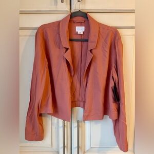 NWT Melrose and Market Dusty Rose/Peach blazer. Large